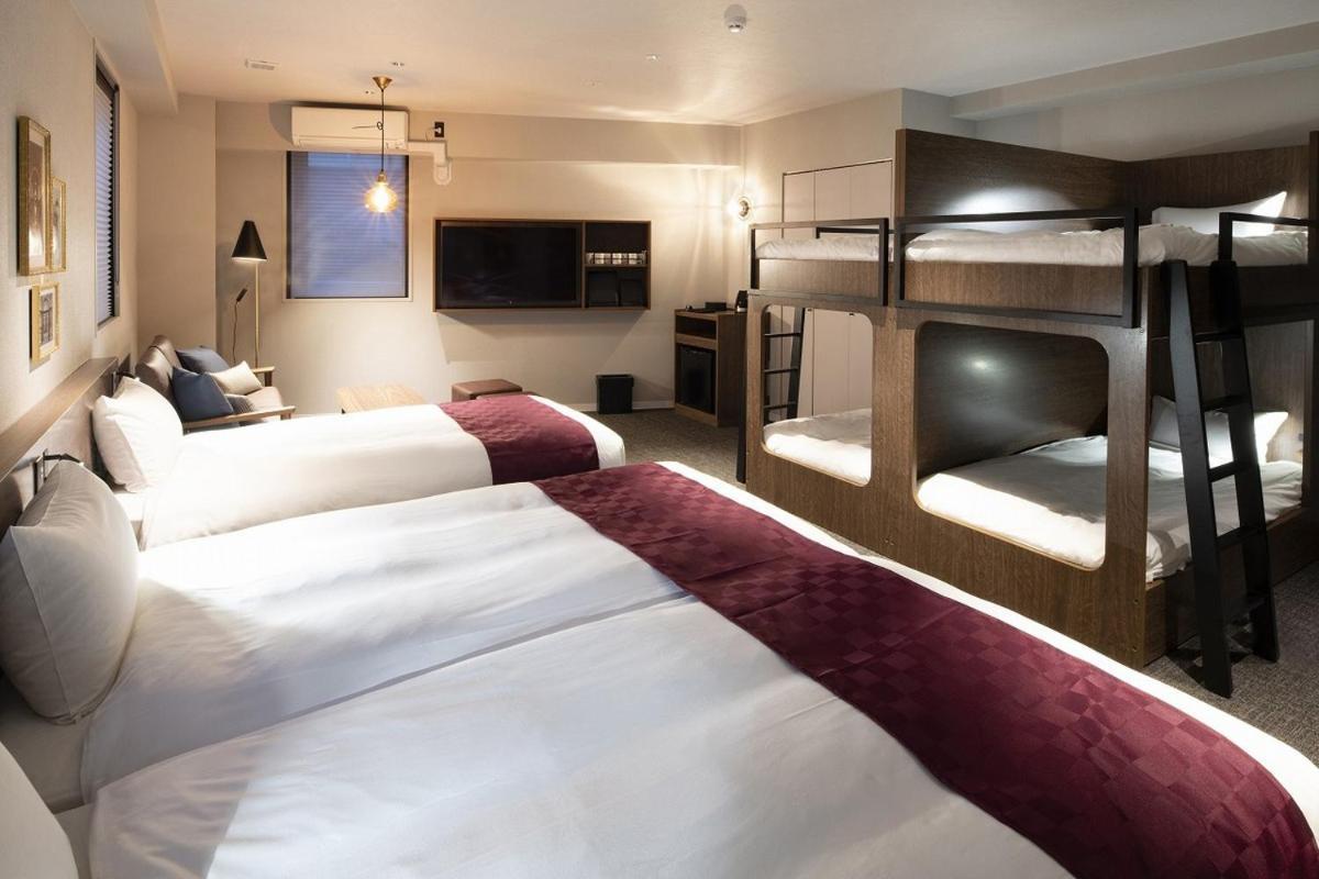 Alphabed Inn 小樽駅前 Zewnętrze zdjęcie